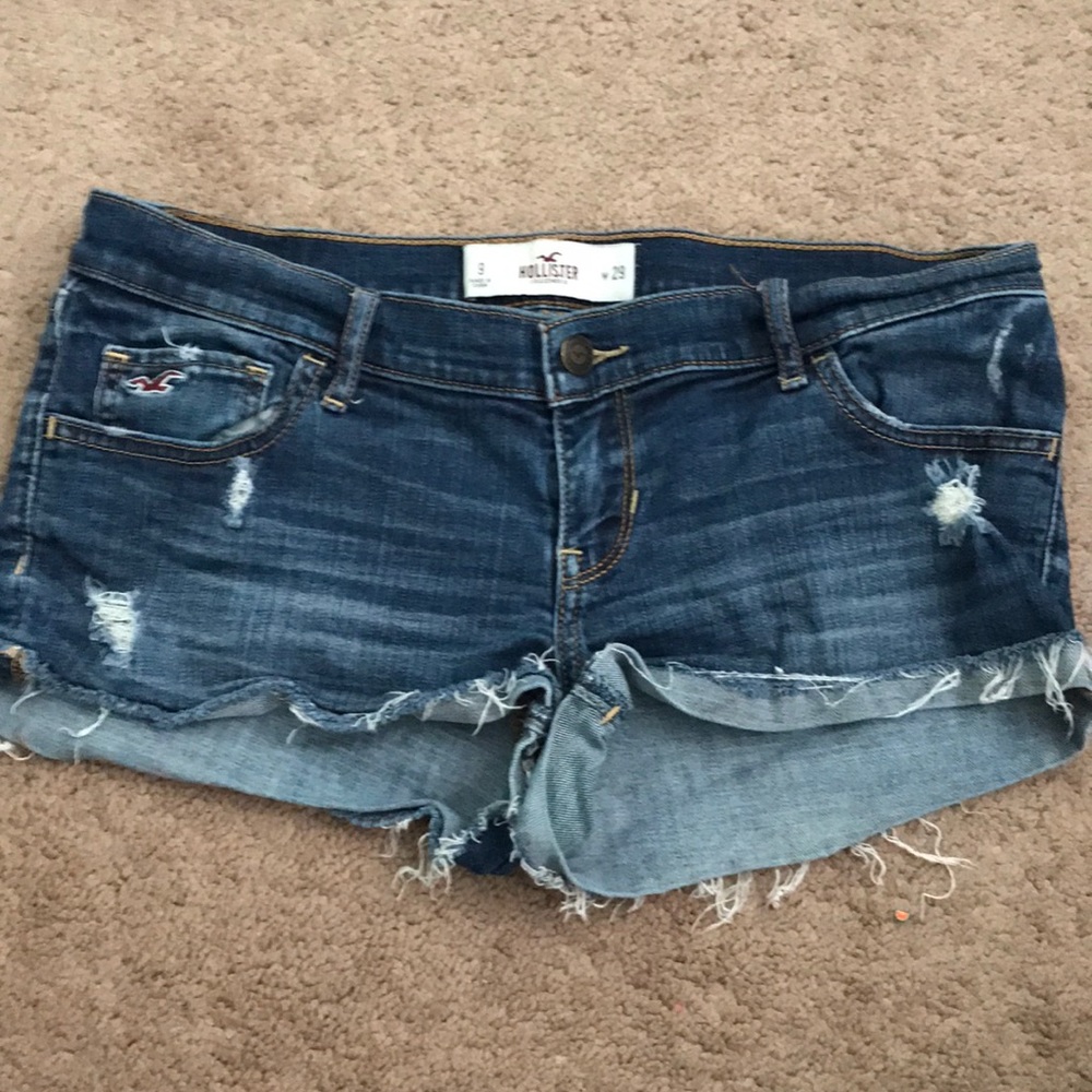 Hollister jean shorts